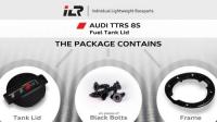 iLR AUDI アウディ TT/TTS/TTRS 8Sカーボンフューエルリッド(フューエルカバー)
