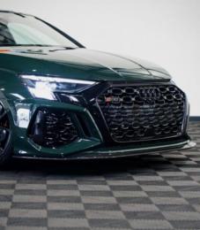 AUTO MOTIVE PASSION製 AUDI RS3 8Y カーボンフロントリップスポイラー